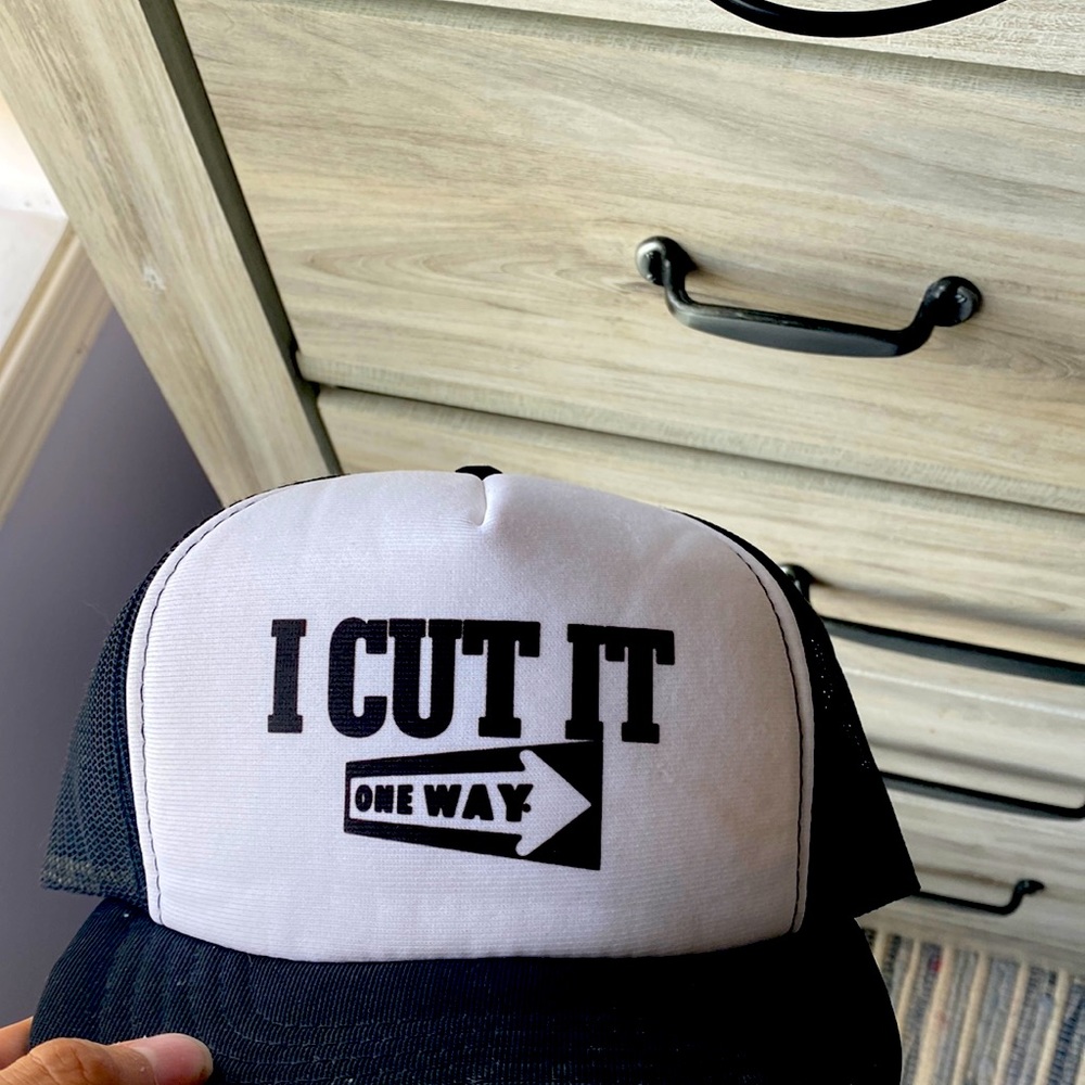 Custom designed mesh snapback